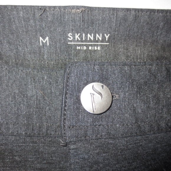 SIMPLY VERA WANG stretch PANTS skinny MID RISE womens LEGGINGS size M - Picture 3 of 6